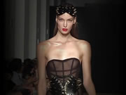 性感裸體模特兒戀物癖時尚時裝秀